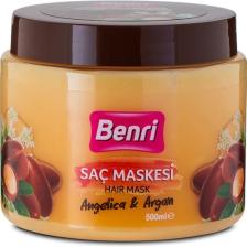 Benri Saç Maskesi Angelica & Argan 500 ml
