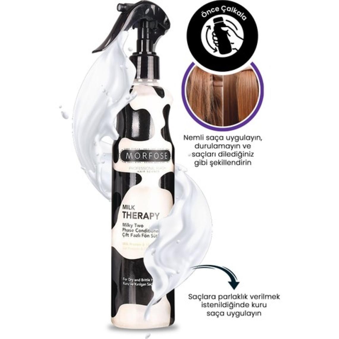 Morfose Milk Therapy Çift Fazlı Sprey Fön Suyu 400 ml