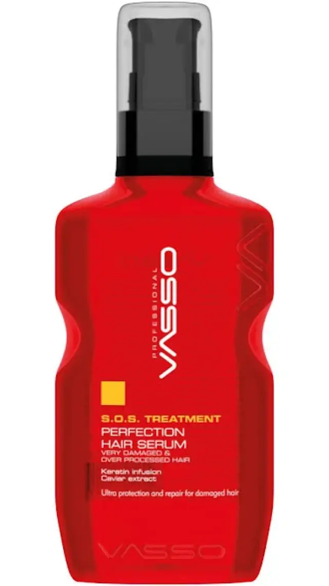 Vasso Aşırı Yıpranmış Saçlar Için Keratinli Acil Kurtarma Kırık Uç Onarıcı Serum -hair Serum 100 ml