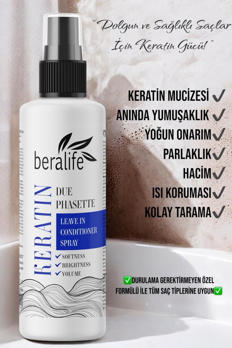 Beralife Keratin Saç Bakım Spreyi
