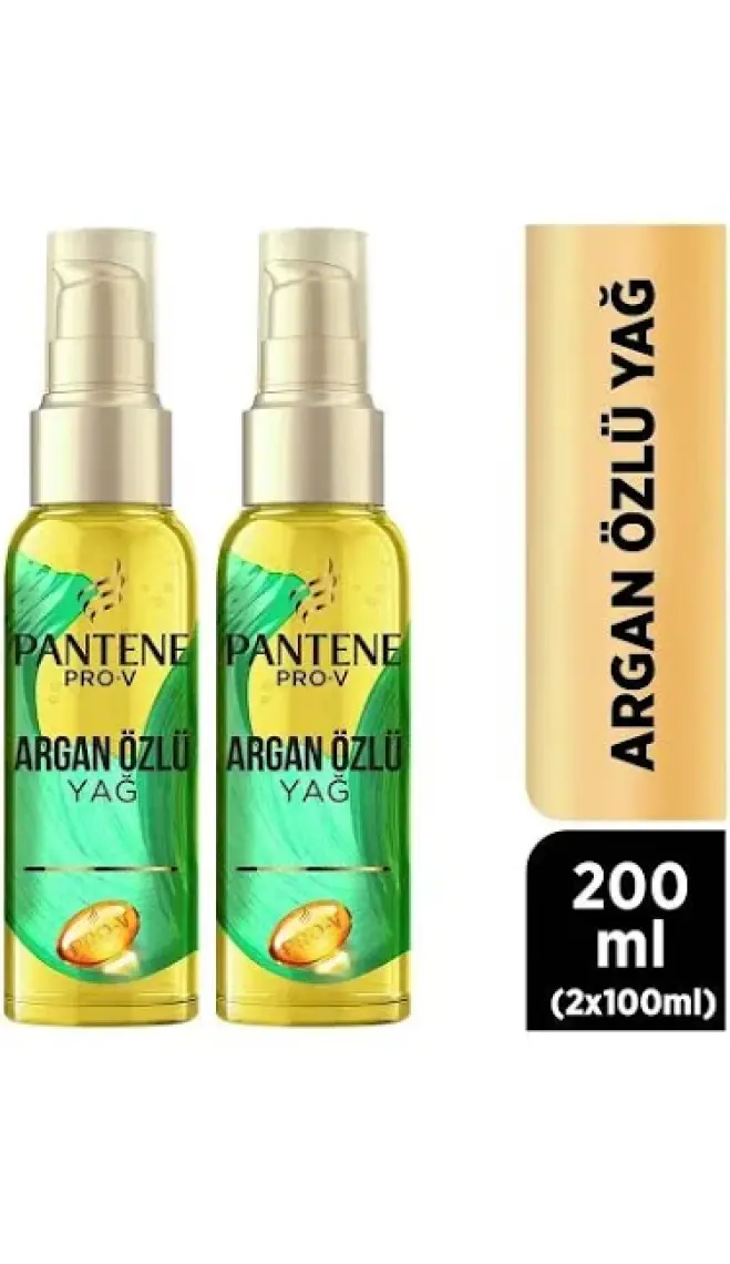 Pantene Yağ Terapisi Argan  Yağlı Elixir 100 ml x 2