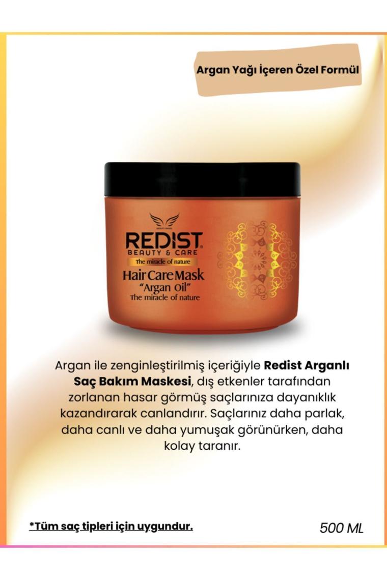 Redist Argan Saç Bakım Maskesi 500 ml
