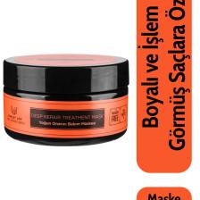 Işlem Görmüş Yıpranmış Saçlara Özel Keratin Içeren Yoğun Onarıcı Saç Bakım Maskesi 200 ml