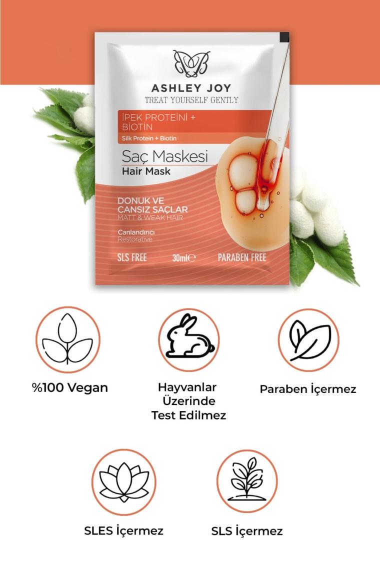 Ashley Joy Canlandırıcı 30 ml Saç Maskesi
