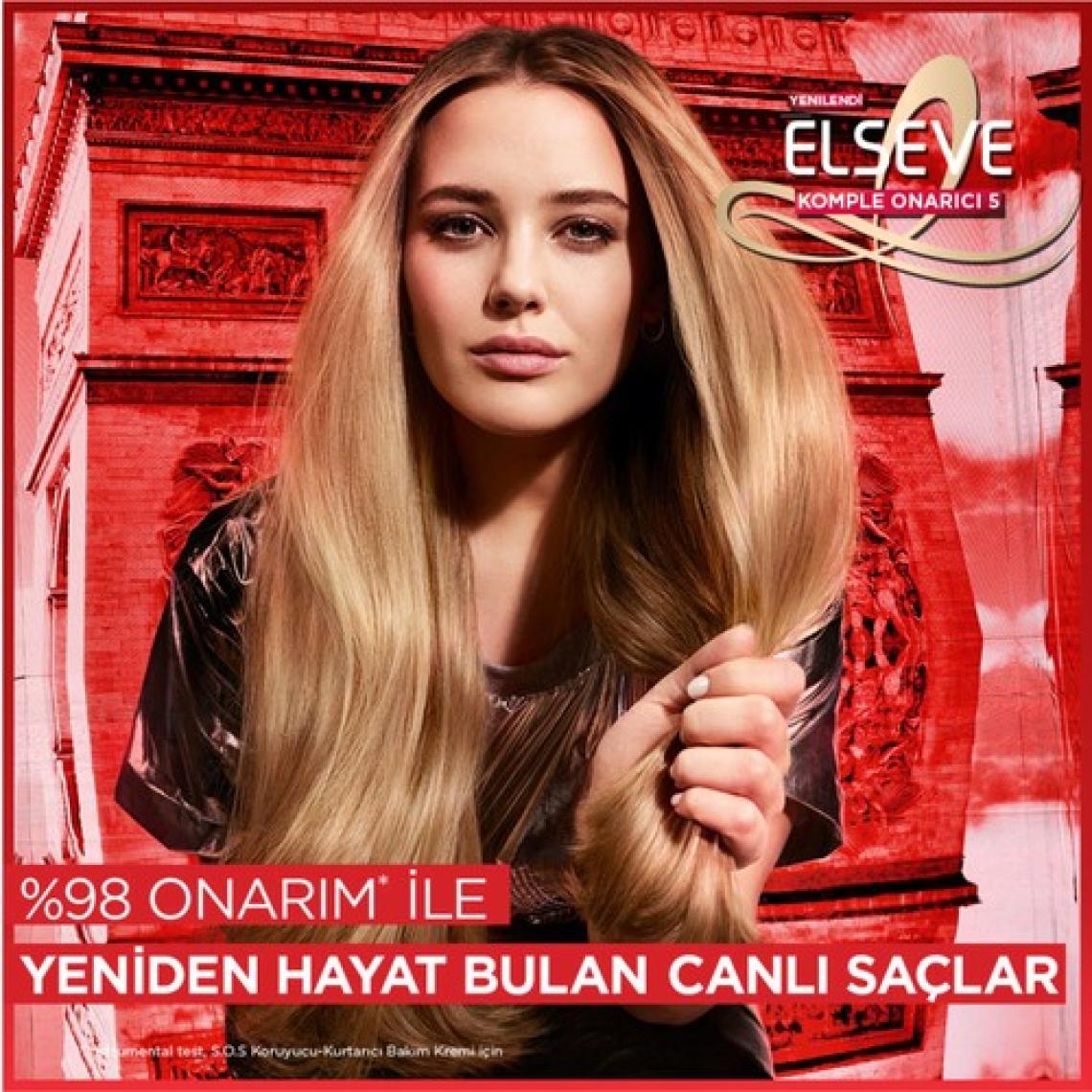 Loreal Elseve Komple Onarıcı 5 S.O.S Koruyucu 200 ml Durulanmayan Kurtarıcı Bakım Kremi