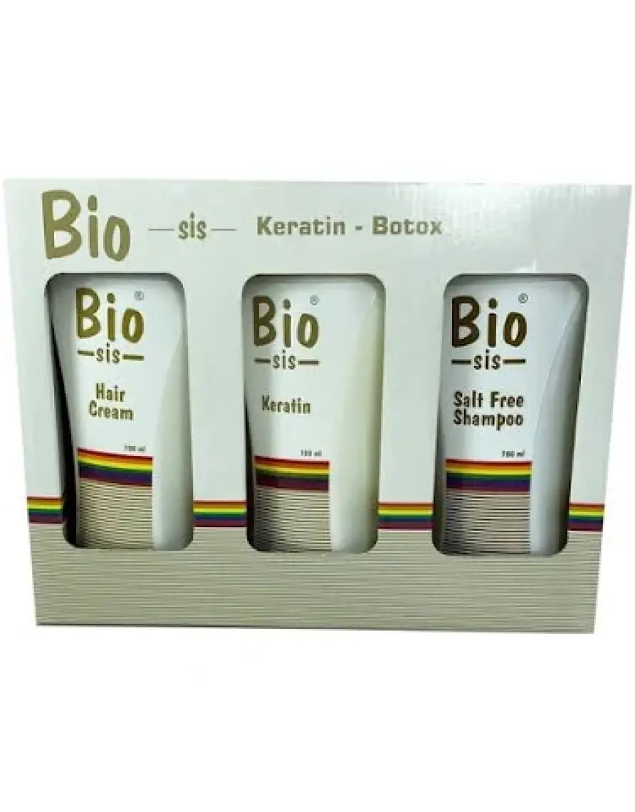 Bio Keratin Gold Kalıcı Brezilya Fönü 3'lü Set