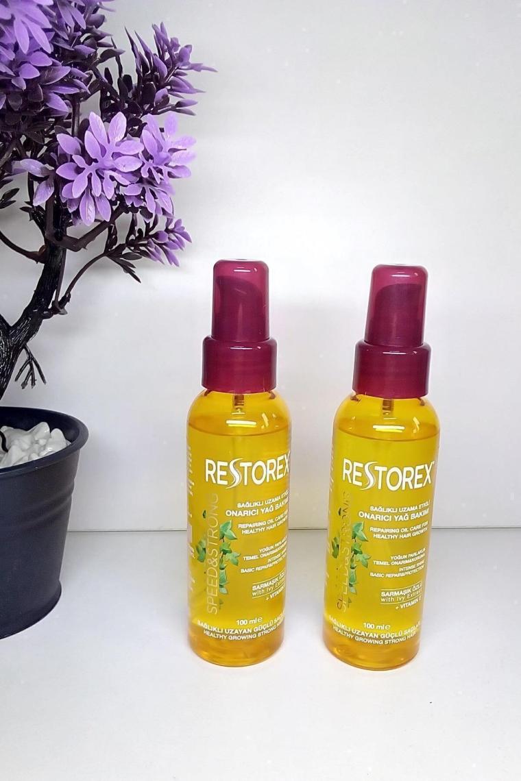 Restorex Speed&strong Onarıcı Yağ Bakımı Sarmaşık 100 ml x 2 Adet