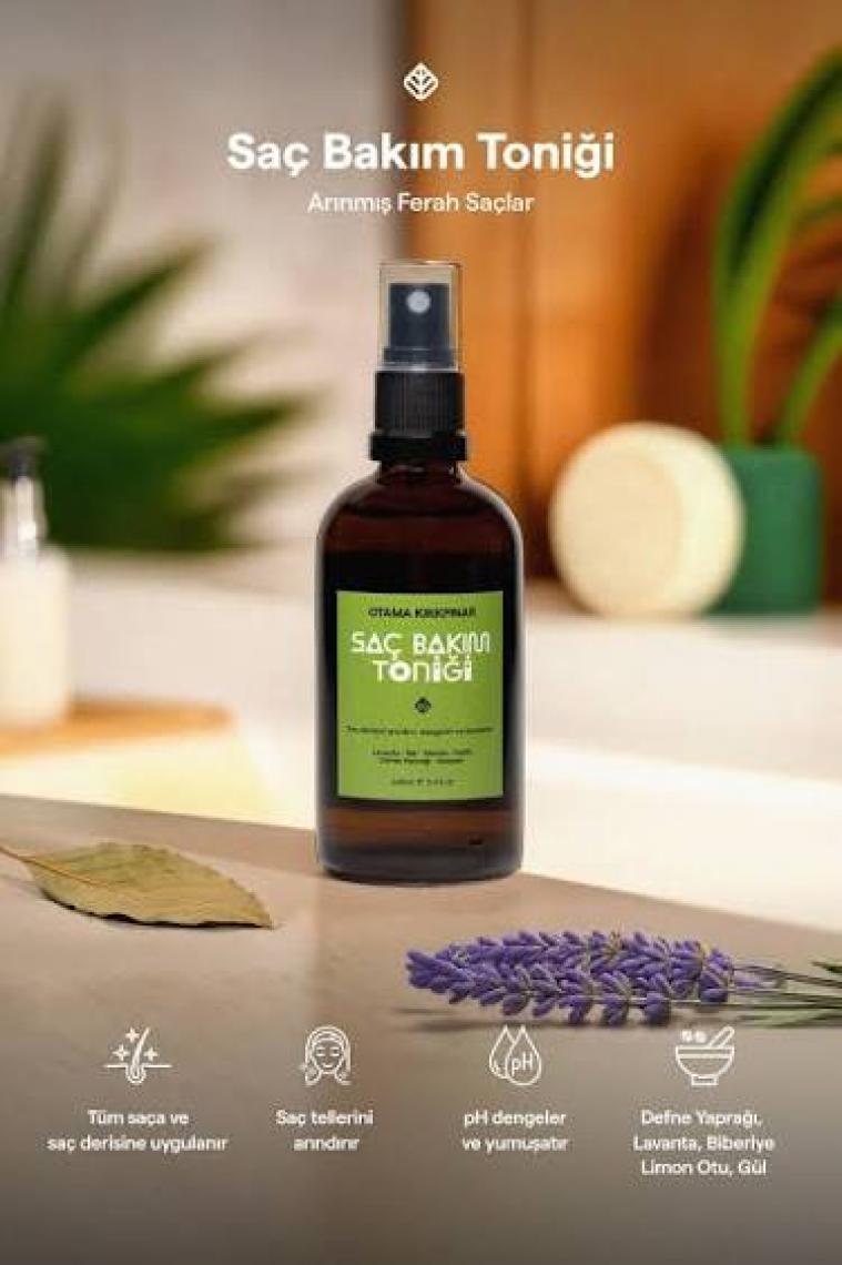 Doğal Vegan Saç Besleyici Bakım Toniği