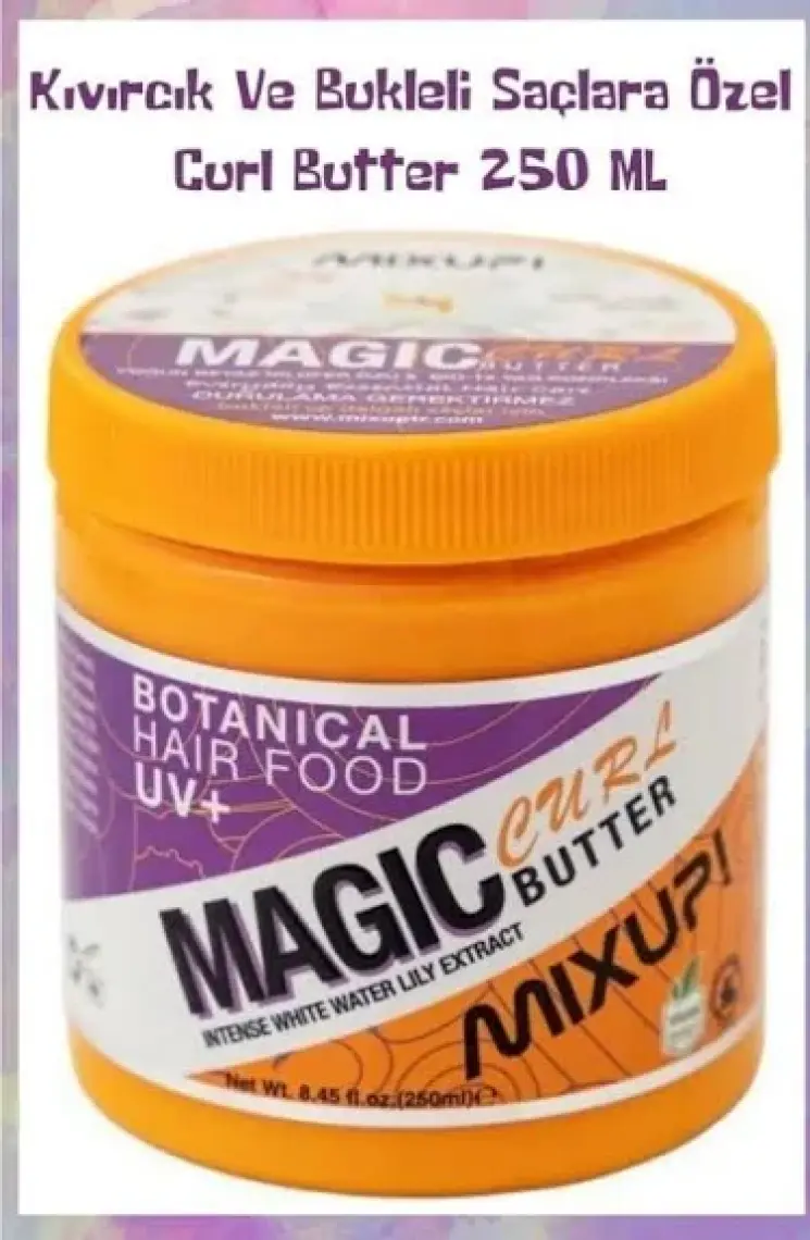 Mixup Mixup! Kıvırcık ve Bukleli Saçlara Özel Curl Butter 250 ml