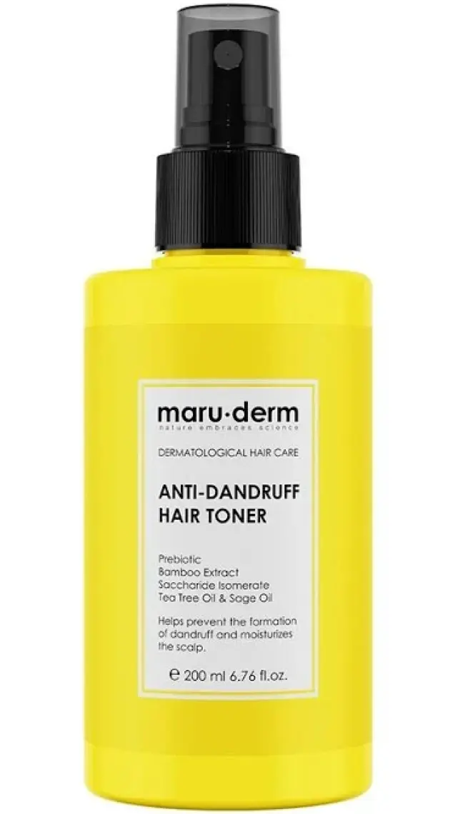 Maru.derm Saç Tonik | Kepeğe Karşı Etkili Saç Toniği 200 ml | Normal/yağlı Saçlar | Vegan