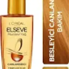 L'Oréal Paris Elseve Mucizevi Canlandırıcı Bakım Yağı 100 ml Tüm Saç Tipleri için Besleyici ve Günlük Kullanıma Uygun
