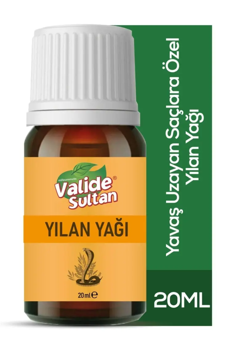 Valide Sultan Yılan Saç Bakım Yağı 20 ml