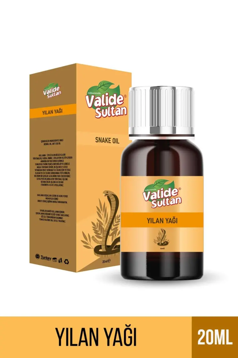Valide Sultan Yılan Saç Bakım Yağı 20 ml