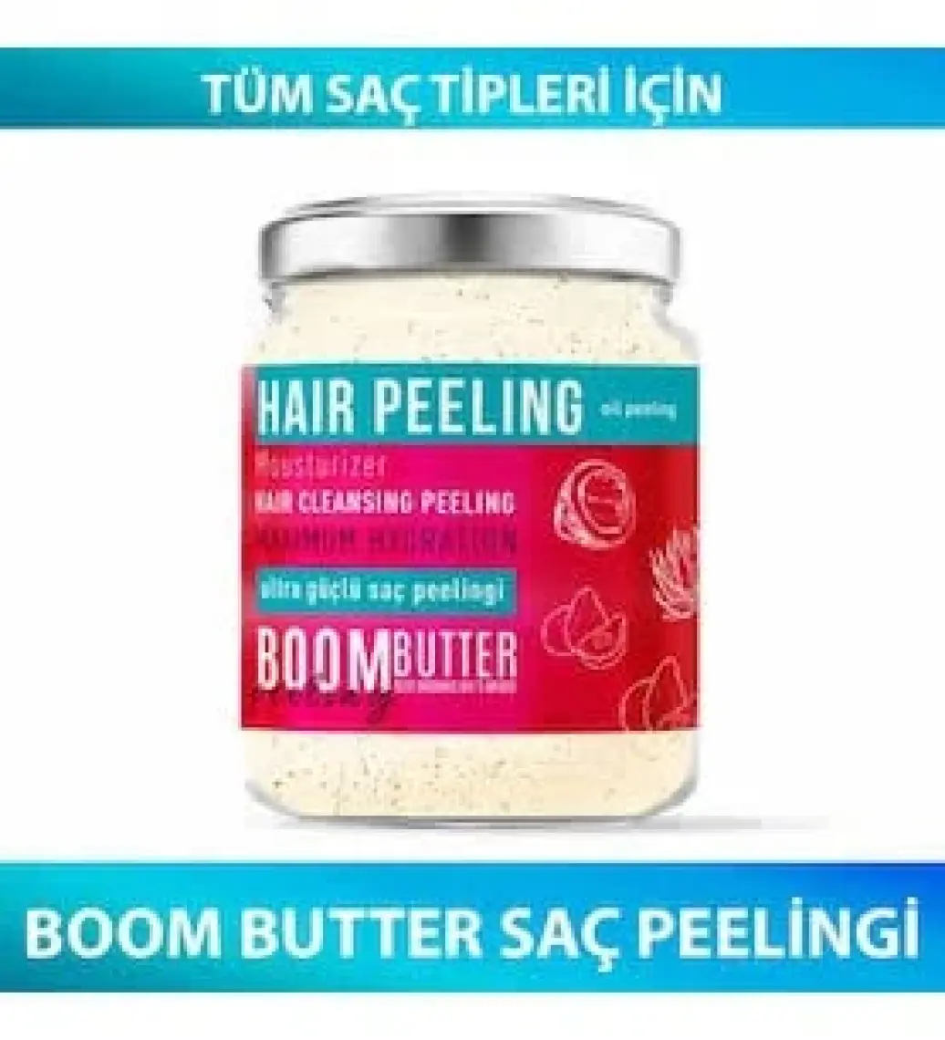 BOOM BUTTER Saç Güçlendirici Peelingi 190 ML