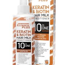 Aşırı Yıpranmış ve Saç Kaybını Azaltıcı Keratin & Biotin Saç Bakım Sütü 250 ml