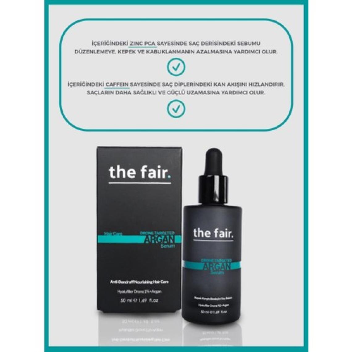 the fair. Drone-Targeted Hair Argan Serum 50 ml