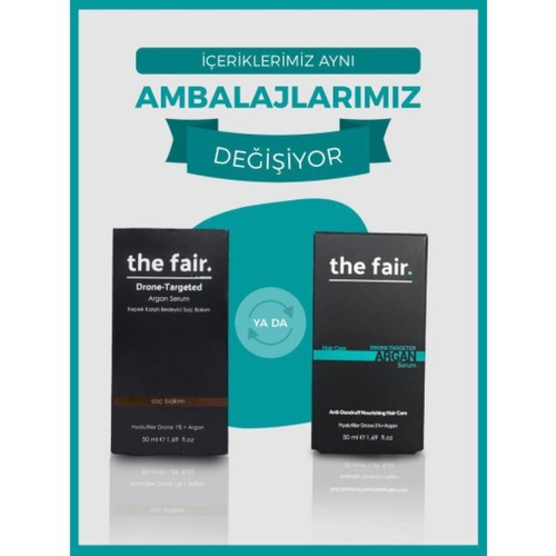 the fair. Drone-Targeted Hair Argan Serum 50 ml