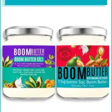 BOOM BUTTER Saç ve Cilt Bakım Paketi
