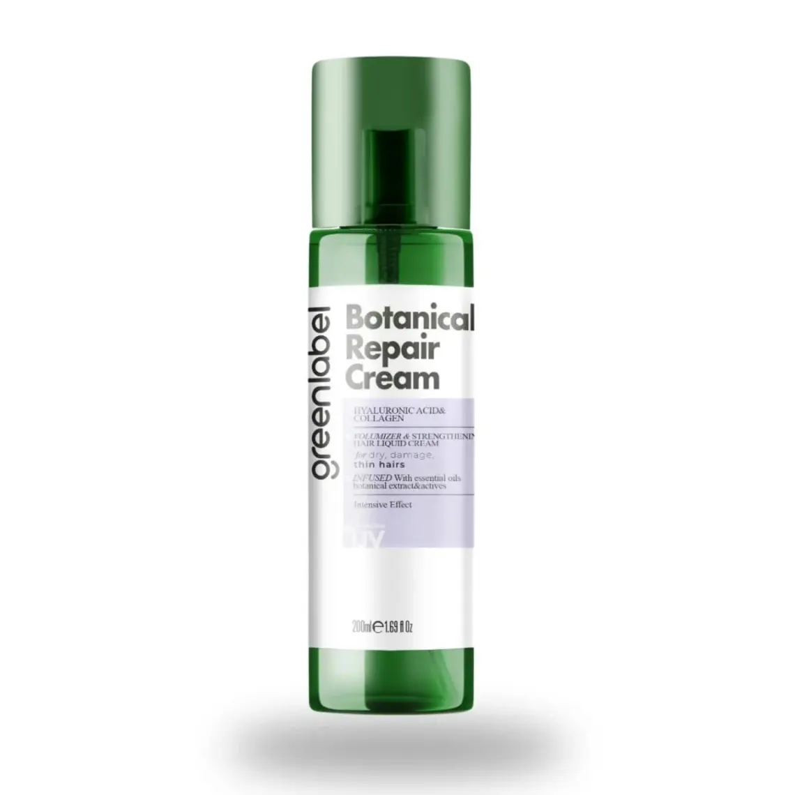 Green Label Hyaluronik Asit & Kolajen Kuru Ve Cansız Saçlara Özel Sıvı Saç Bakım Kremi