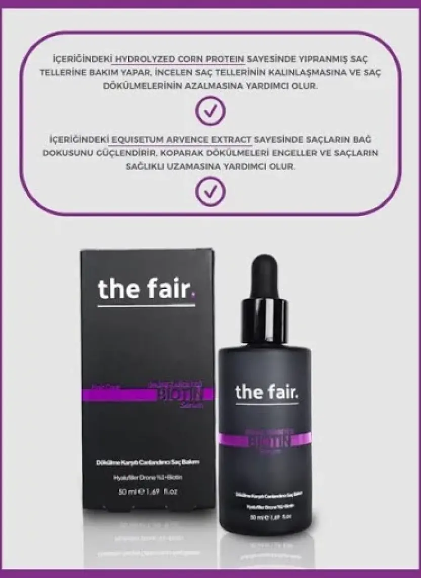 The Fair the fair. Drone-Targeted Hair Keratin Serum 50 ml