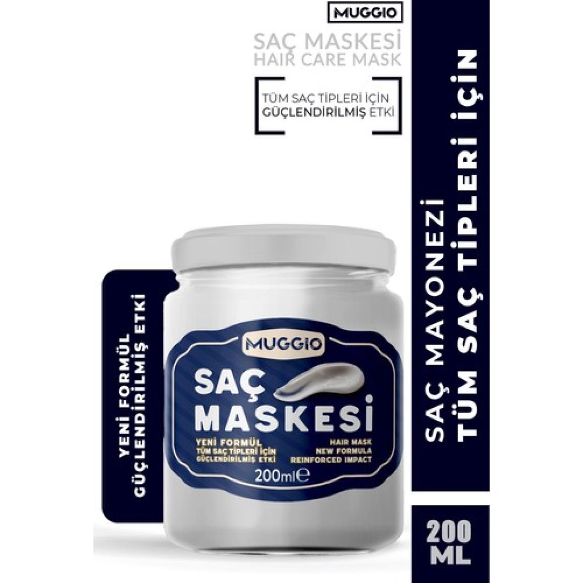 Muggio Doğal Saç Bakım Maskesi 200 ml
