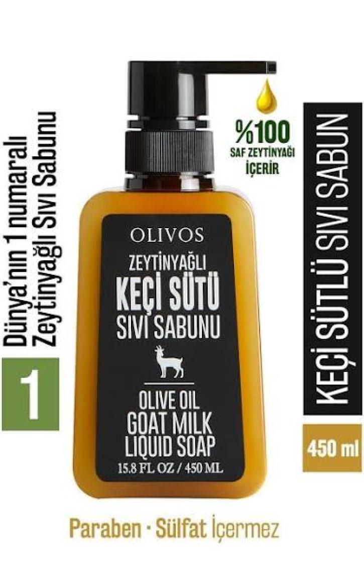 Olivos Doğal Formül Koyun Sütü Özlü Sıvı Sabun - 450 mlml