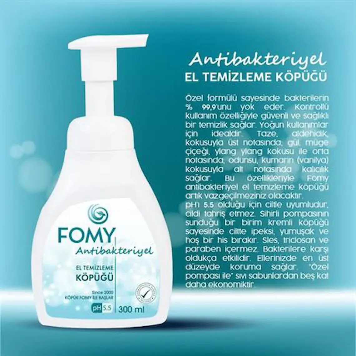 Fomy Antibakteriyel El Temizlik Köpüğü Seti+ Fomy Elde Bulaşık Deterjanı