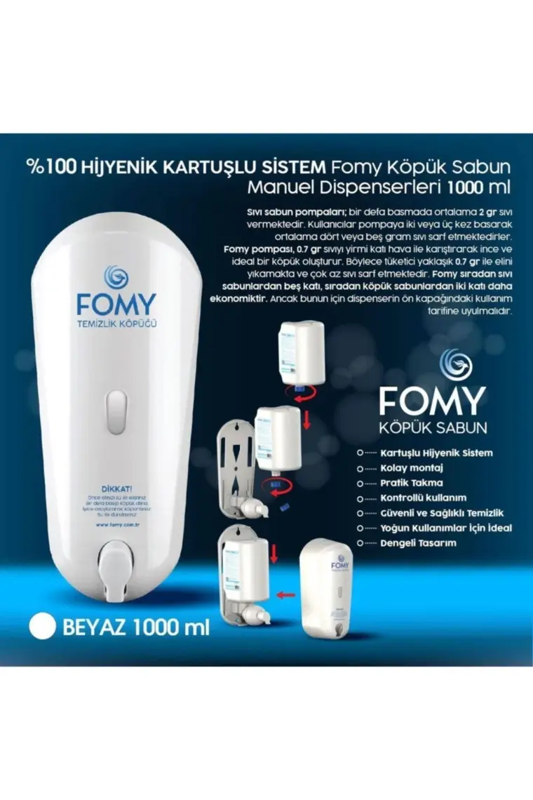 Fomy Antibakteriyel El Temizlik Köpüğü Seti+ Fomy Elde Bulaşık Deterjanı
