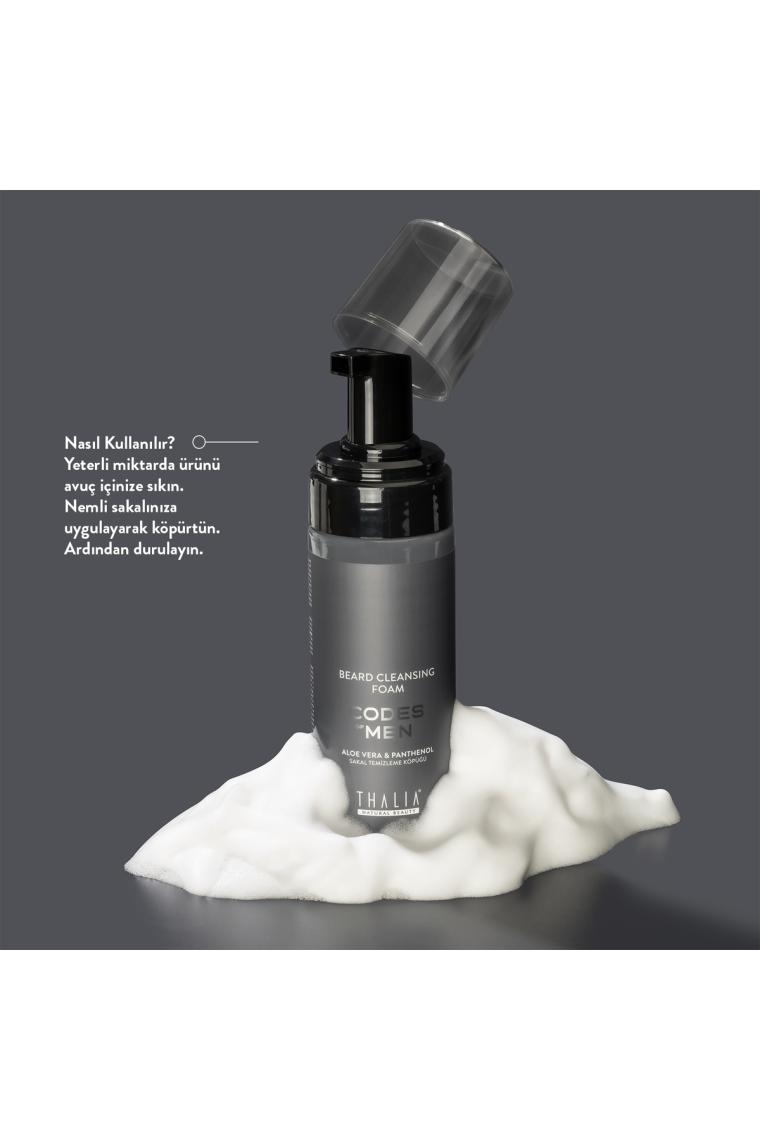 Thalia Nemlendirmeye & Ferahlatıcı Sakal Temizleme Köpüğü 150 ml