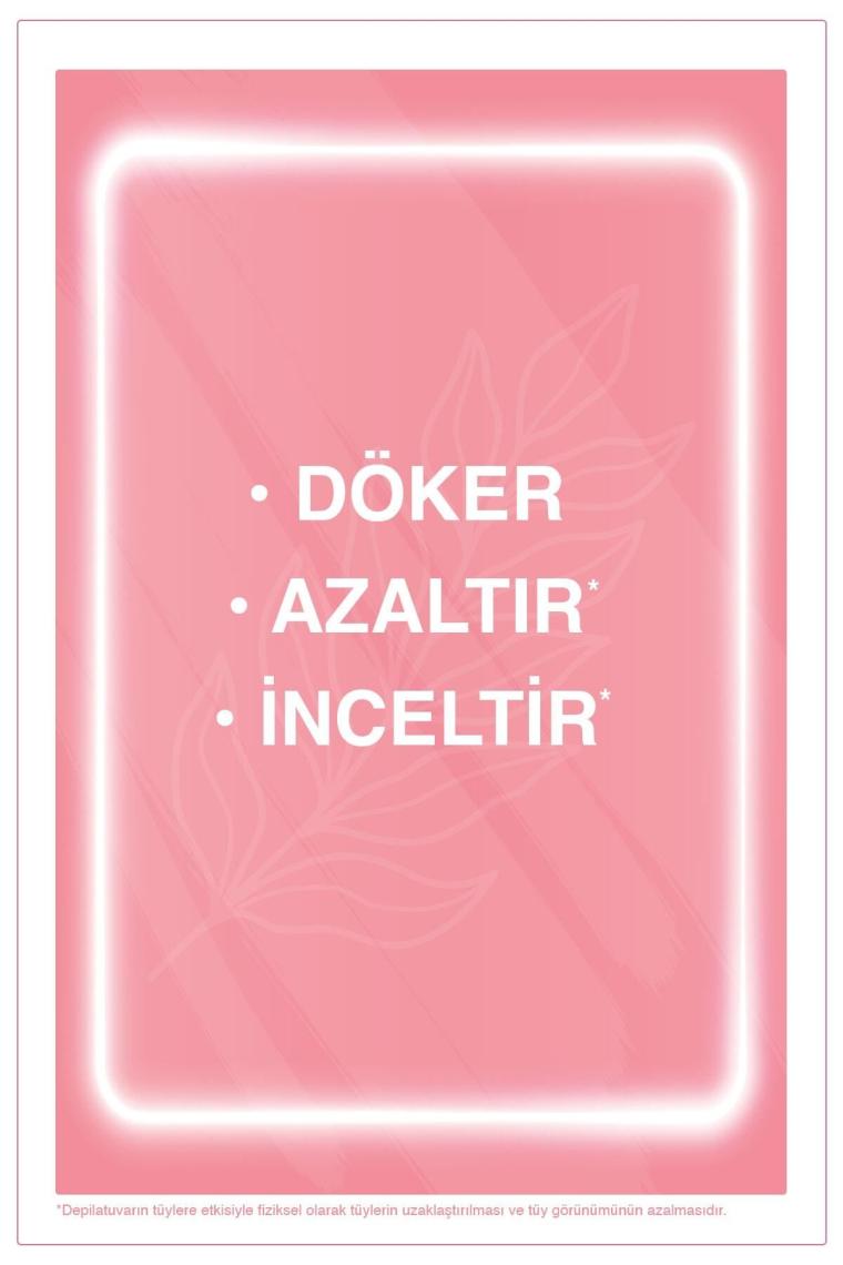 Tüy Dökücü Krem -hassas Cilt Papatya Özlü 40 ml Tüy Azaltıcı Etki