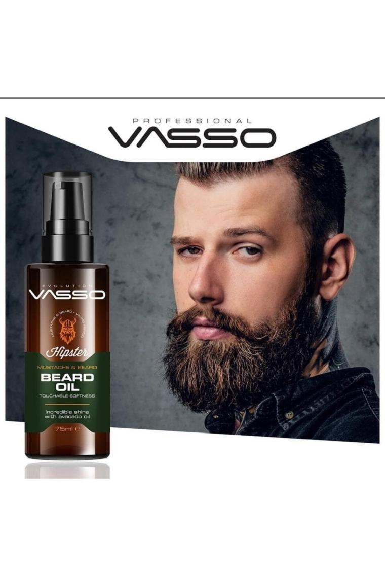 Vasso Hipster Sakal Ve Bıyık Besleyici Bakım Yağı 75 ml 8699216347539