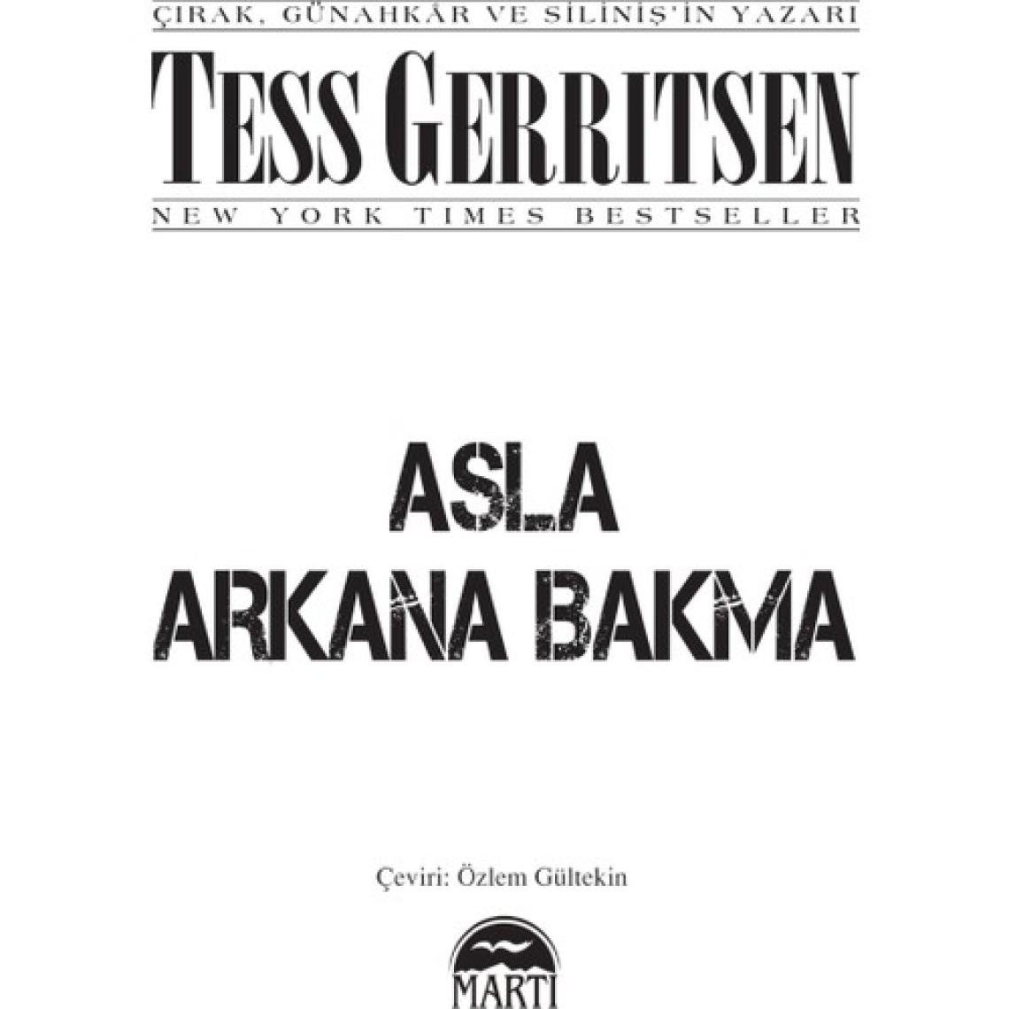 Asla Arkana Bakma - Tess Gerritsen