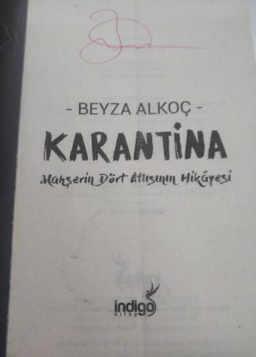 İndigo Kitap Beyza Alkoç Karantina 1