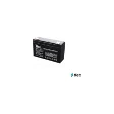 T.Tec Plus 6V 12Ah Bakımsız Kuru Akü