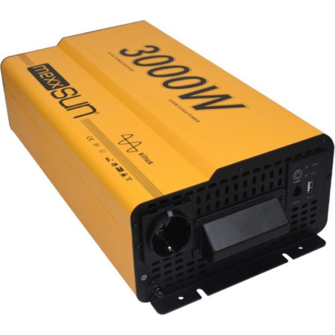 Mexxsun 12V VOLT-3000W Watt Tam Sınüs Inverter (220V Çevirici)