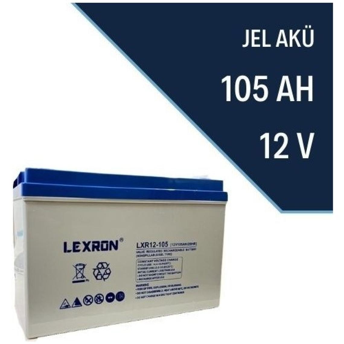 Lexron 105AH Jel Akü