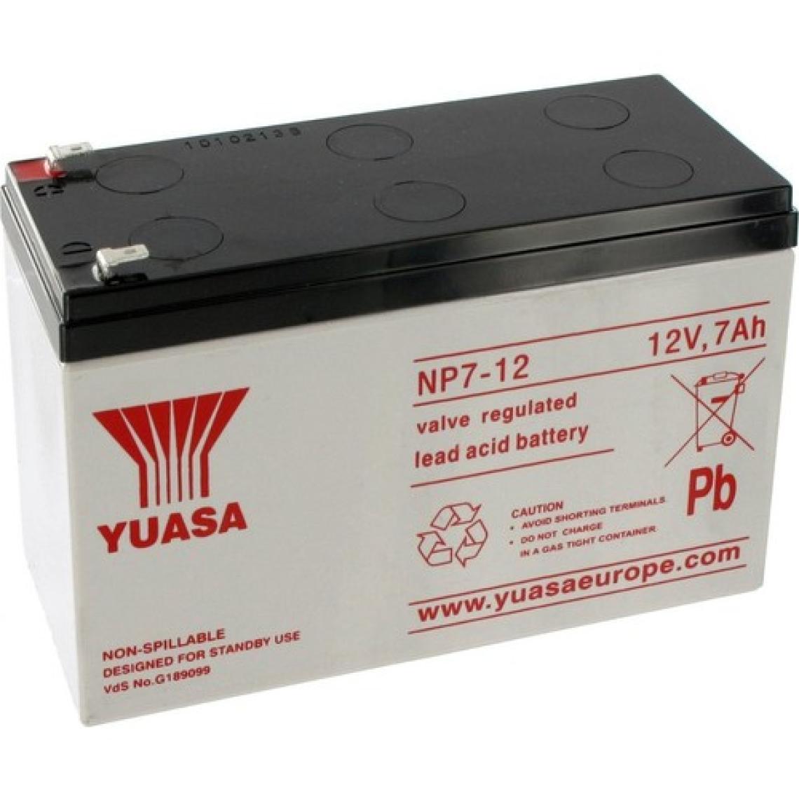 Yuasa NP7-12L 12V 7 Ah Bakımsız Kuru Akü