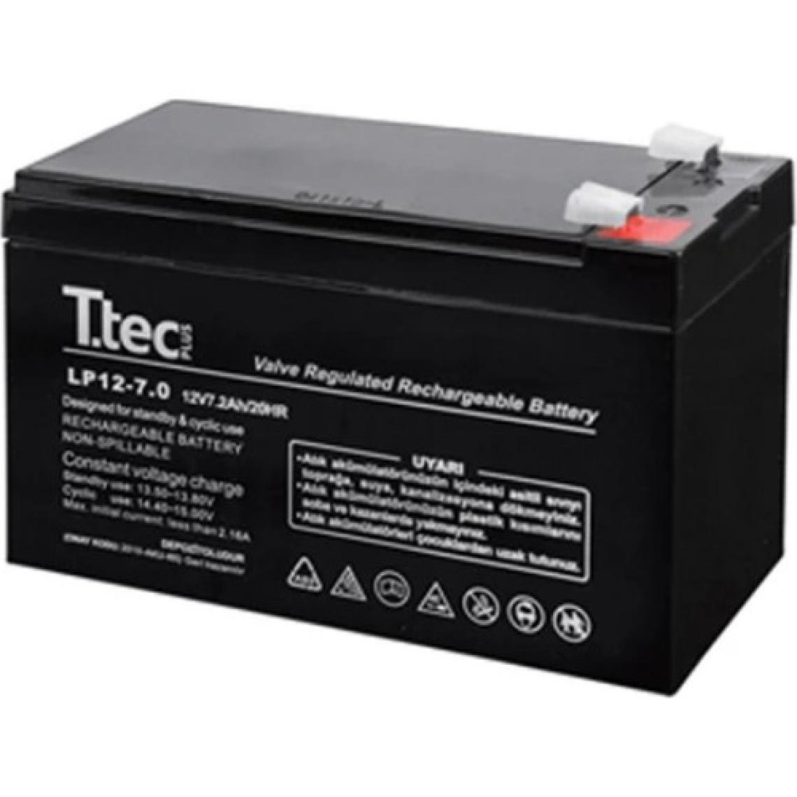 Ttec 12 Volt 7 Amper Kuru Akü