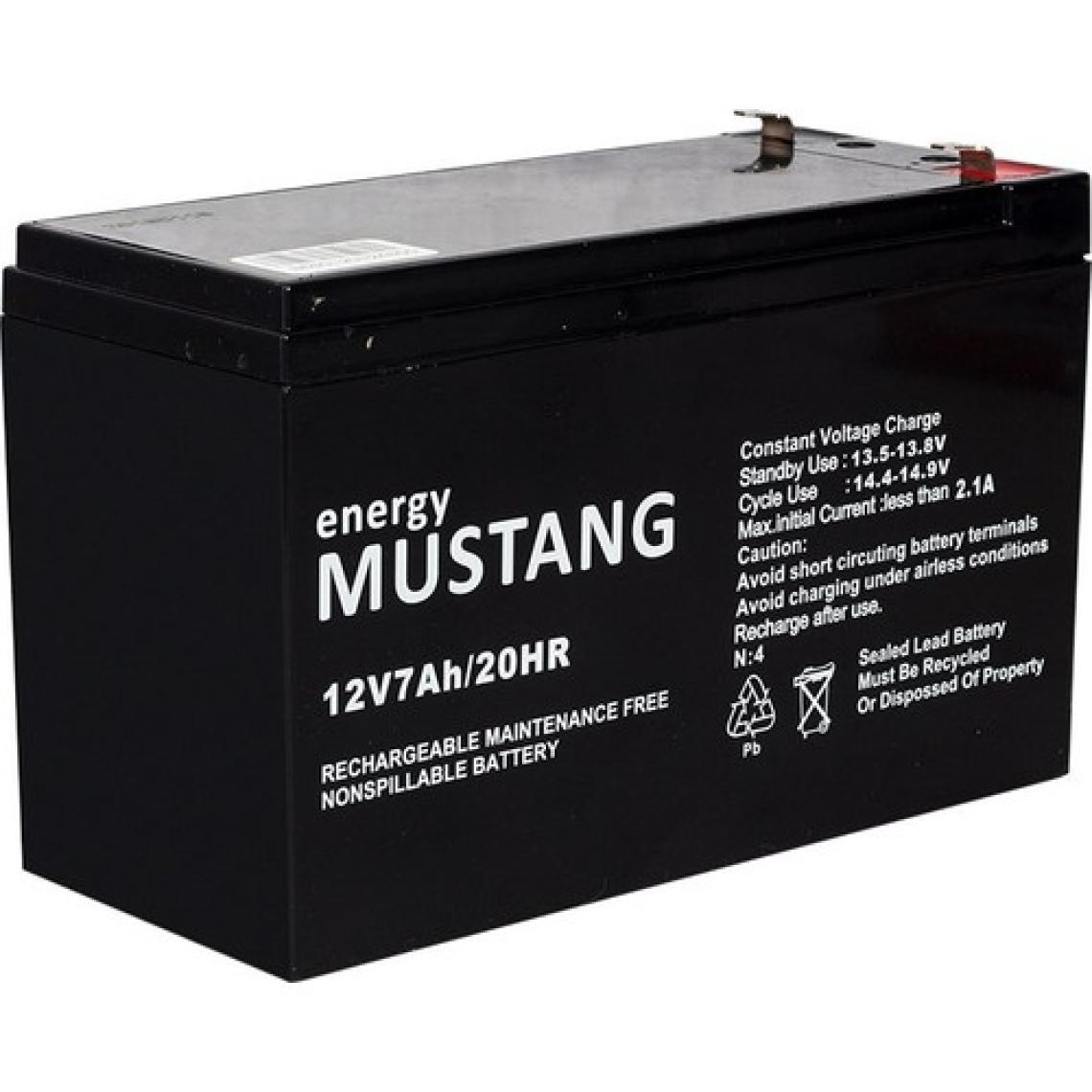 Mustang 12V 7AH Akü