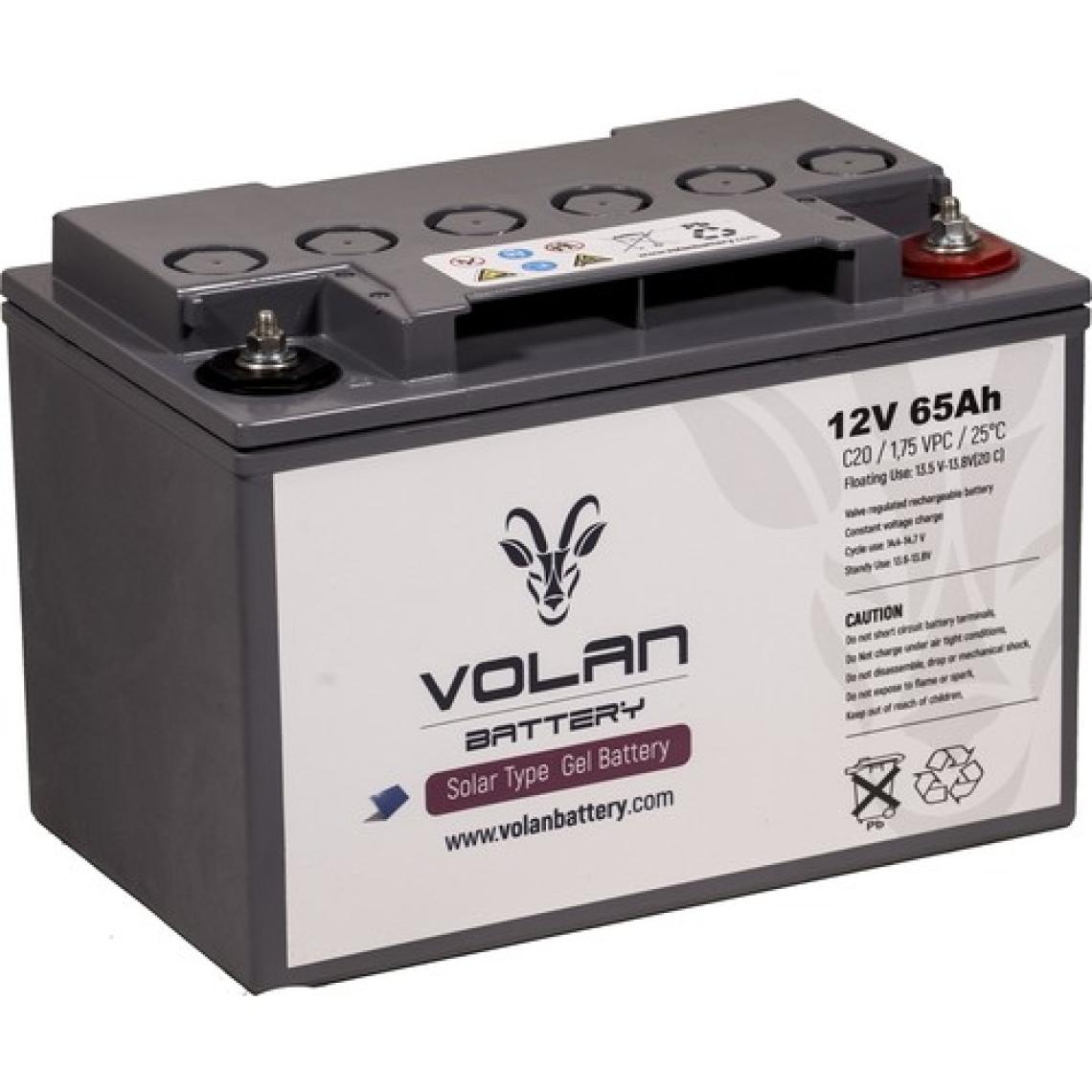 Volan Battery 12 Volt 65 Ah (Amper) Jel Akü