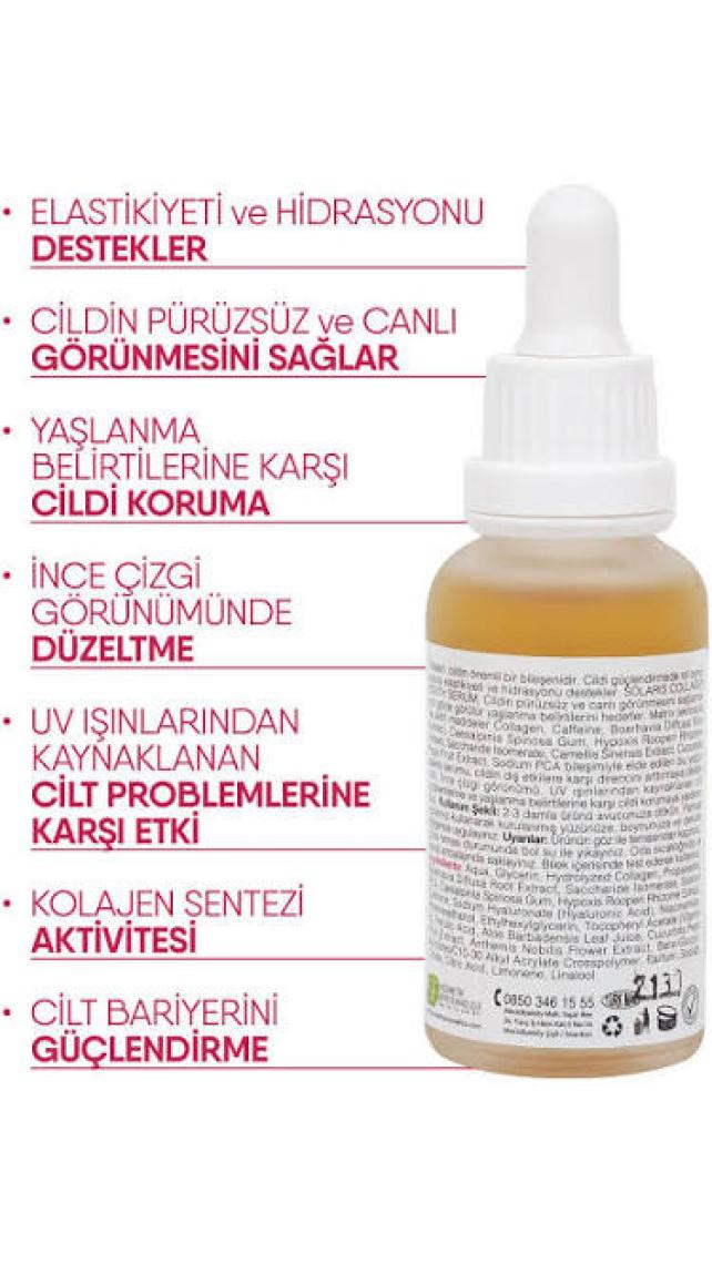 Solaris  Serumu 30 ml ve  Bakım Kremi 50 ml