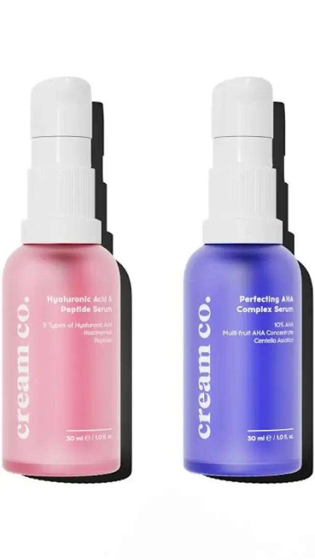 Cream Co. Nemlendirici Pürüzsüzleştirici Yenileyici Canlandırıcı Cilt Serumu Gündüz Gece Besleyici İkili