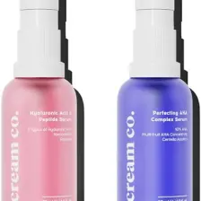 Cream Co. Nemlendirici Pürüzsüzleştirici Yenileyici Canlandırıcı Cilt Serumu Gündüz Gece Besleyici İkili