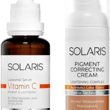 Solaris C Vitamin Cilt Serumu 30 ml ve Cilt Bakım Kremi 50 ml
