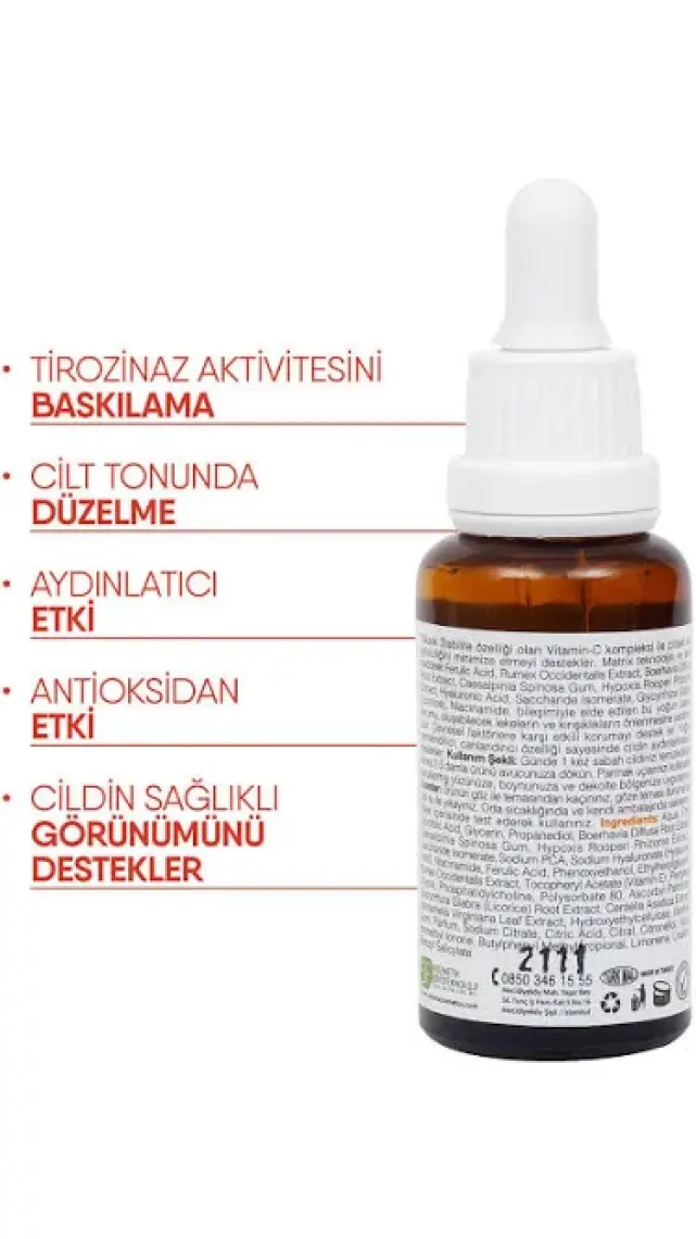 Solaris C Vitamin Cilt Serumu 30 ml ve Cilt Bakım Kremi 50 ml