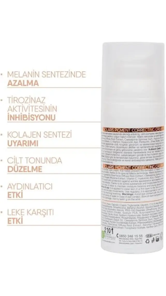 Solaris C Vitamin Cilt Serumu 30 ml ve Cilt Bakım Kremi 50 ml