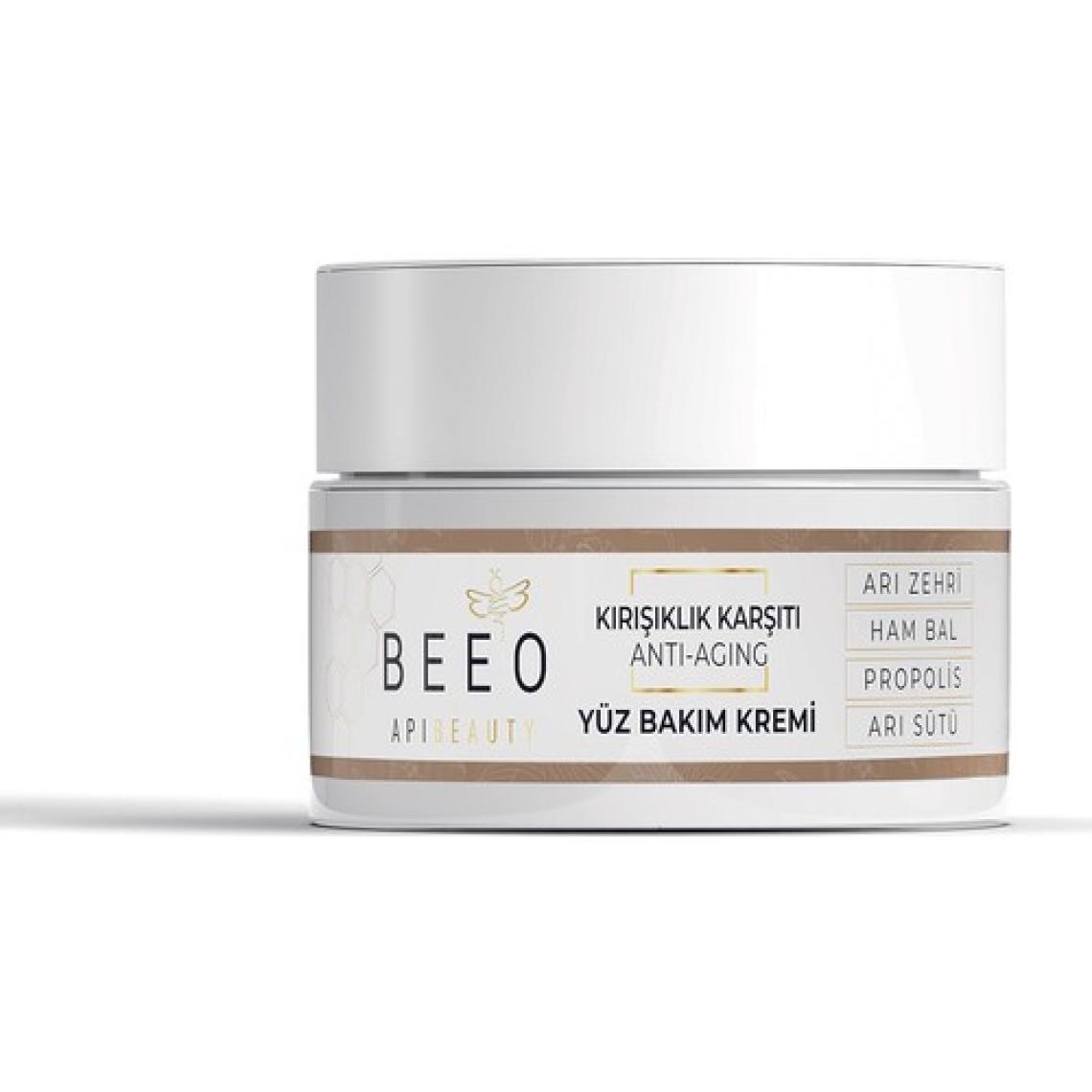 Bee'o Apibeauty Arı Zehirli Propolisli Arı Sütlü Anti-Aging Yüz Bakım Kremi 50 ml