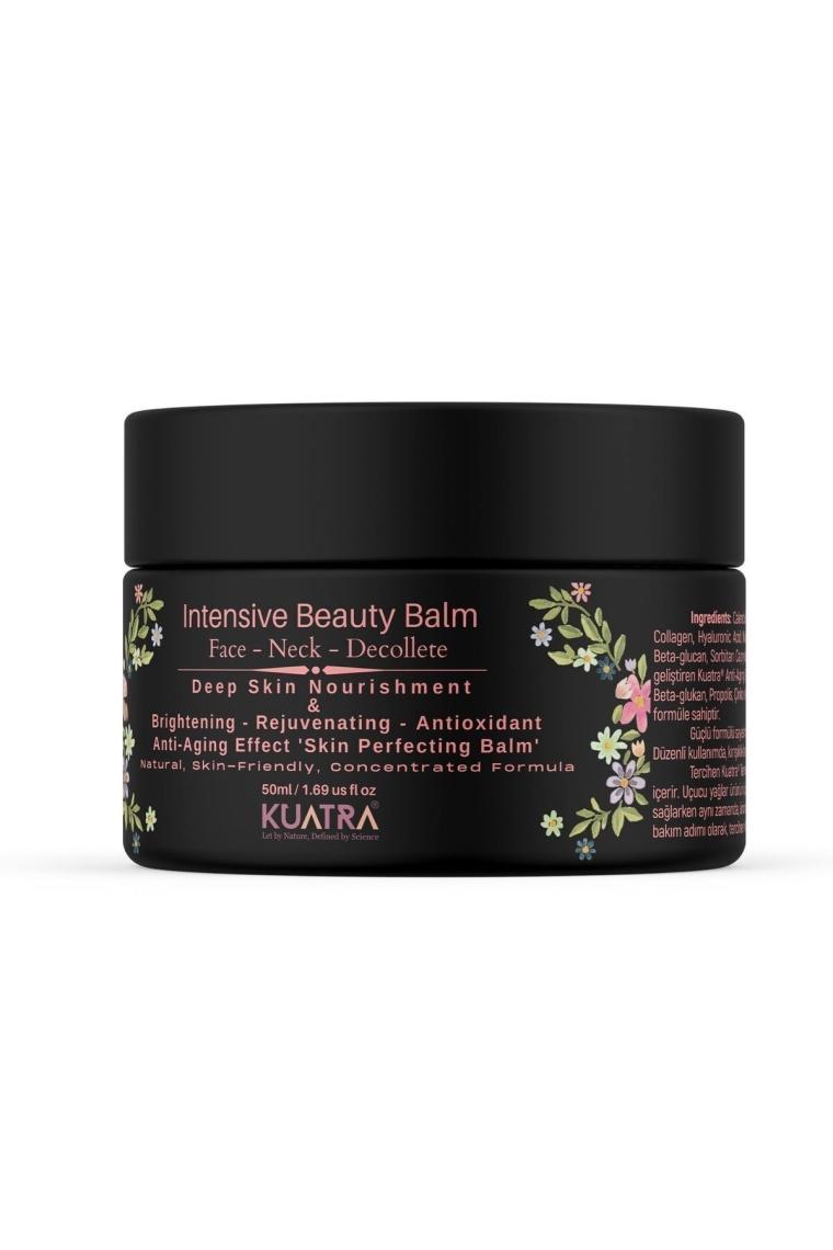 Kuatra Intensive Beauty Balm Anti-Aging, Antioxidant  Güzellik Balmı (Aromaterapik Ürün, Doğal Içerik) 50ML