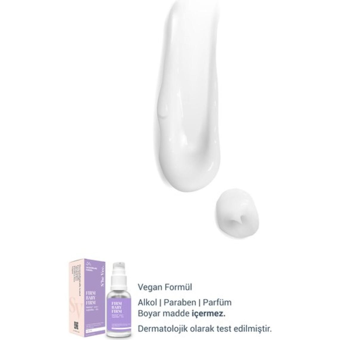 SHE VEC FIRM BABY FIRM - Dikey  (Kaş çatma, Dudak üzeri, Ağız Çevresi, Çene Hattı ve Boyun) Üzerinde Etkili Anti-Aging Kremi