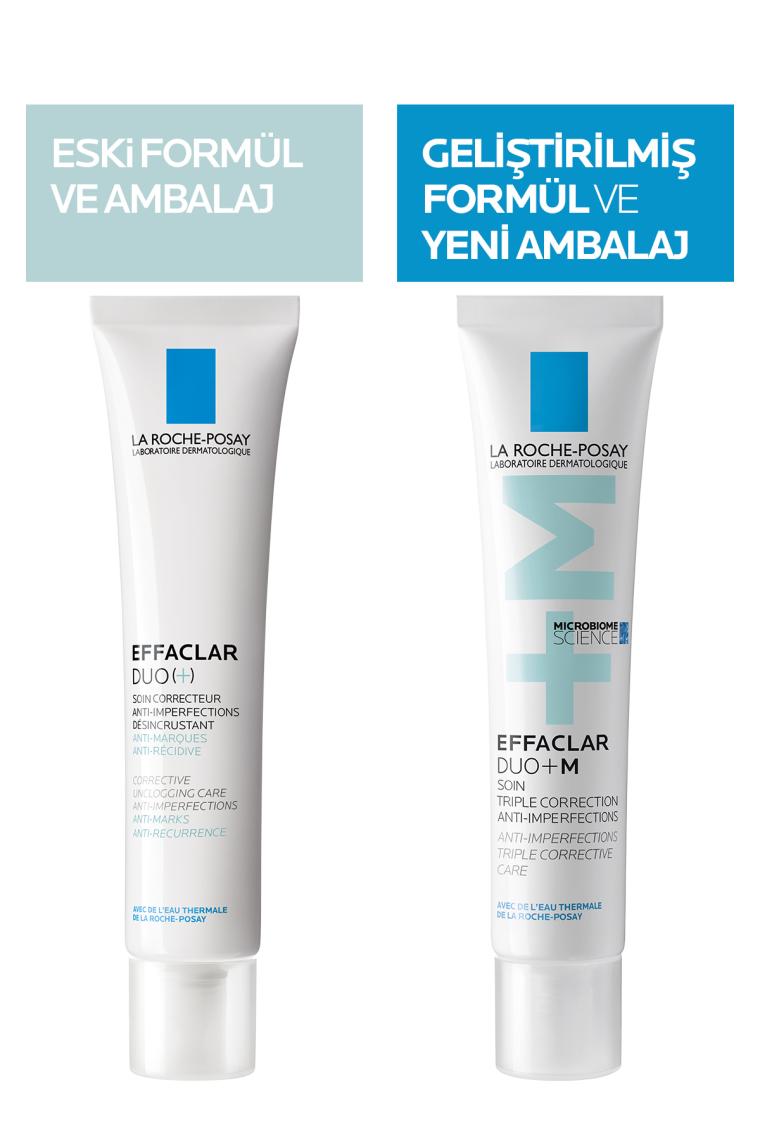 Roche La Roche-Posay Effaclar Duo(+) Bakım Kremi Kusur Karşıtı Akneye Eğilim Gösteren Ciltler 40ML